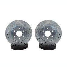 Baer Sport Rotors 05-19 Nissan Frontier 2wd 6cyl, 20-23 2wd, 05-23 4wd, 05-15 Xterra & 09-12 Suzuki Equator 4.0L V6
