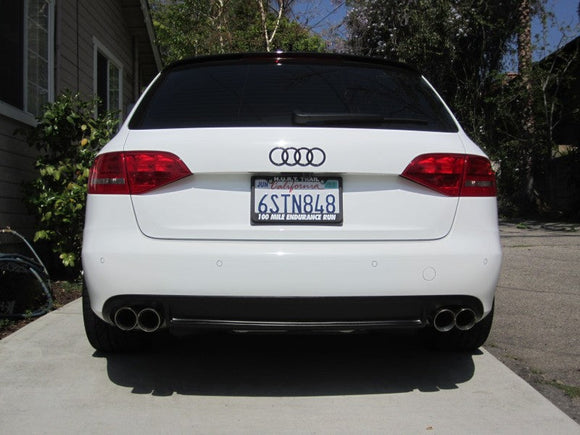 MILLTEK CAT-BACK AUDI A4 2008 2020 NON-RESONATED QUAD-OUTLET. REQUIRES S4 3.0T L