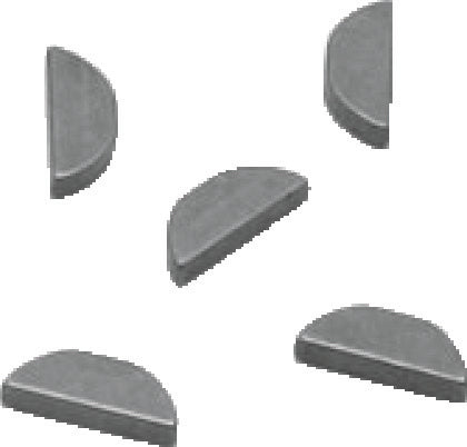 S&S Cycle .094in x .500in x .491in Woodruff Key - 5 Pack