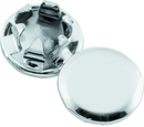 Kuryakyn Custom End Plugs Chrome For 1/4inch Allen Bolts (Set of 10)-1