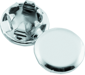 Kuryakyn Custom End Plugs Chrome For 1/4inch Allen Bolts (Set of 10)
