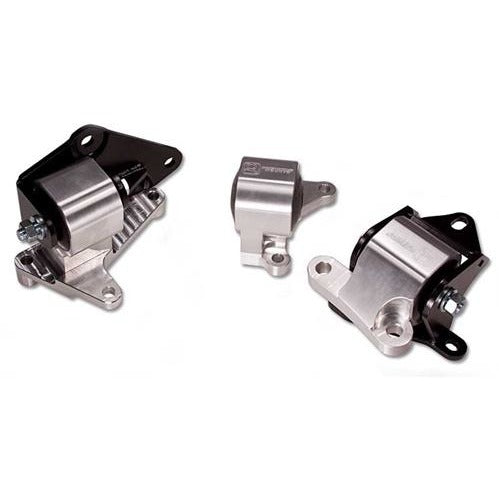 Innovative 96-00 Civic H-Series Silver Aluminum Mounts 85A Bushings