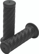 Bikers Choice 1 Inch Black Spiral Grip-1