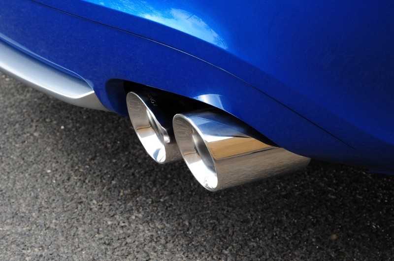 AWE Touring Edition Exhaust System for B8 A5 3.2L - Quad 90mm Slash Silver Tips