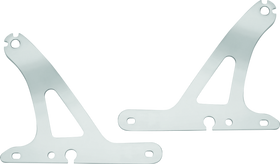 Kuryakyn Fixed Mounts Multi-Purpose Driver & Passenger Backrest 04-22 XL Models Chrome