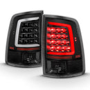 ANZO 2009-2018 Dodge Ram 1500 LED Taillight Plank Style Black w/Clear Lens-2