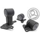 Innovative 94-97 Accord H/F Series Black Steel Mounts 75A Bushings-1