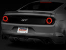 Raxiom 15-22 Ford Mustang Halo LED Tail Lights - Gloss Black Housing (Smoked Lens)-7