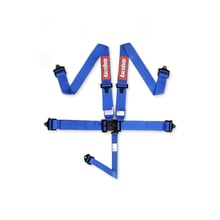 RACEQUIP L & L 5PT SEAT BELT BLUE