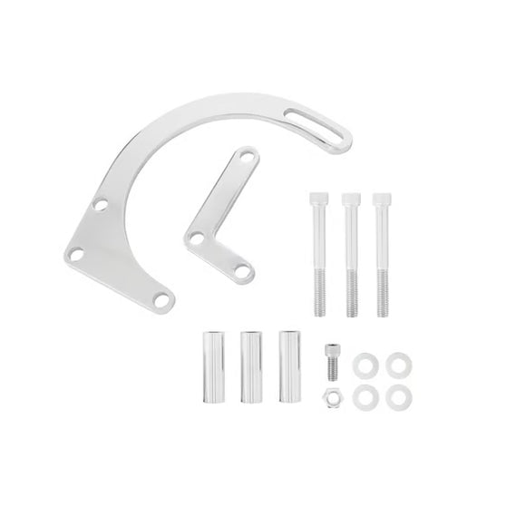 Mr. Gasket Lower Alternator Mounting Kit - Chrome