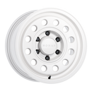 Nomad N501SA Convoy 16x8in / 5x139.7 BP / -10mm Offset / 106.5mm Bore - Gloss White Wheel-1
