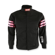 RACEQUIP SFI-1 JR JACKET PINK TRIM KSML