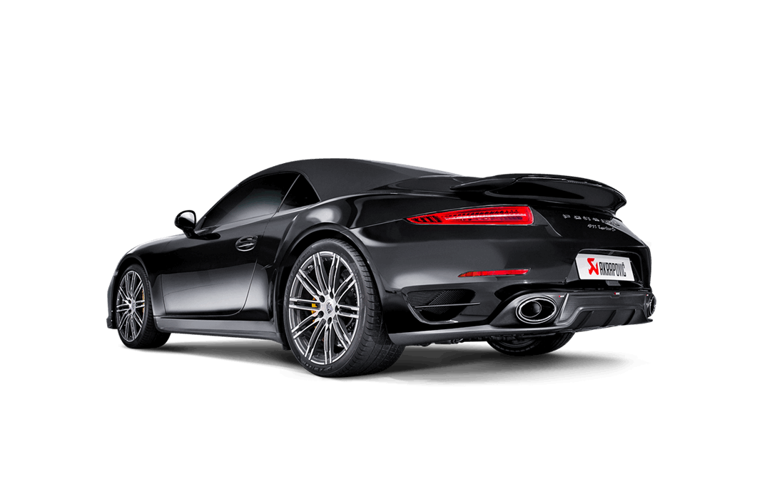 Akrapovic 14-15 Porsche 911 Turbo/Turbo S (991) Rear Carbon Fiber Diffuser - Matte