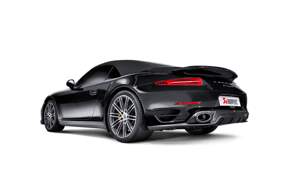 Akrapovic 14-15 Porsche 911 Turbo/Turbo S (991) Rear Carbon Fiber Diffuser - Matte