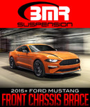 BMR SUSPENSION SUBFRAME FRONT CHASSIS BRACE: 2015+ FORD MUSTANG-3