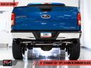 AWE 0FG Dual Exit Exhaust for '15-'20 F-150 - 5" Diamond Black Tips-2