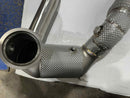 2022+ MK8 Golf R / 8Y S3 2.0T Catless downpipe V2 CAST-9