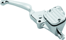 Bikers Choice Chrome 96-07 FL 96-10 ST Dyna 96-03 XL 9/16 Bore Chopped Handlebar Master Cylinder-1