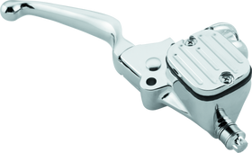 Bikers Choice Chrome 96-07 FL 96-10 ST Dyna 96-03 XL 9/16 Bore Chopped Handlebar Master Cylinder