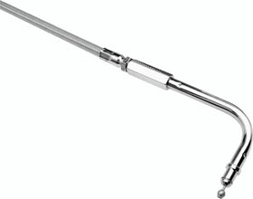 Bikers Choice 90-95 Touring Armor Coat Throttle Cable Replaces H-D 56327-90 + 6 Inch 43.6