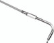 Bikers Choice 2007 FLHR Armor Coat Throttle Cable +6 Inch