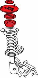 SPC Performance BMW E36/E9X Front Adjustable Strut Mounts - 0