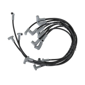 MSD Wire Set. Black Super Conductor. Small Block Chevy. HEI