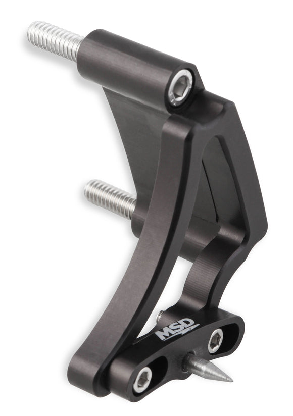 MSD Adjustable Billet Timing Pointer - Small Block Chevrolet - Fits 6.25" Balancer