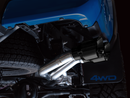 AWE 0FG Exhaust with BashGuard for 3rd Gen Tacoma - Dual Diamond Black Tips-6