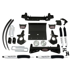 Tuff Country 99-05 Chevy Silverado 1500 4x4 4in Lift Kit (w/Multi-Piece Sub Frame SX8000 Shocks)