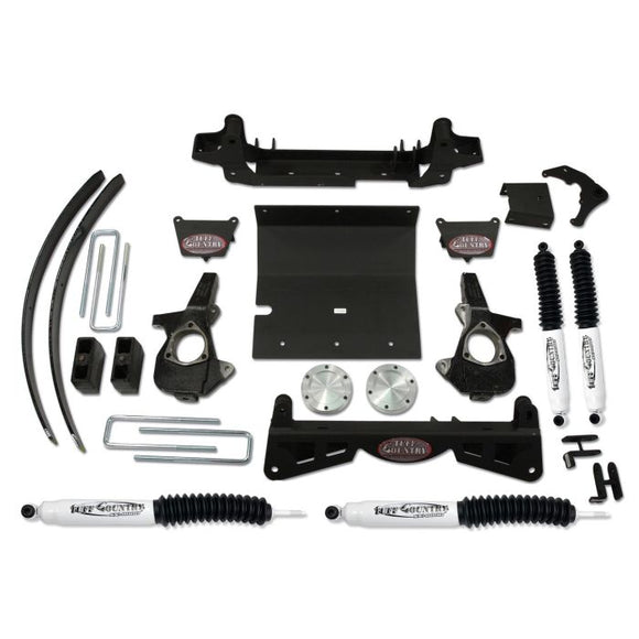 Tuff Country 99-05 Chevy Silverado 1500 4x4 4in Lift Kit (w/Multi-Piece Sub Frame SX8000 Shocks)