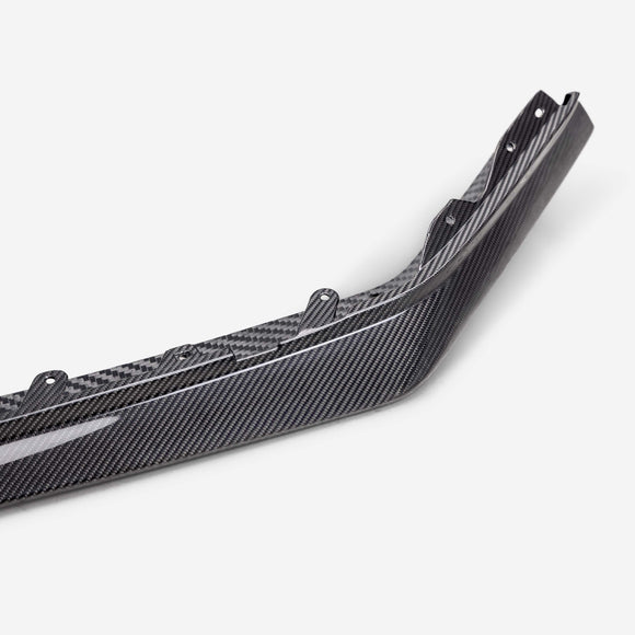 Type-OE carbon fiber front lip for 2023 Chevrolet C8 Z06