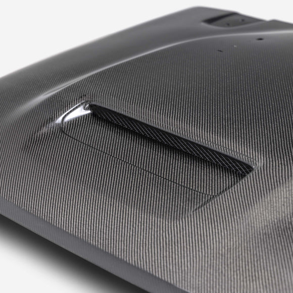 Style-MO carbon fiber hood for 2018-2025 Jeep Wrangler and Gladiator