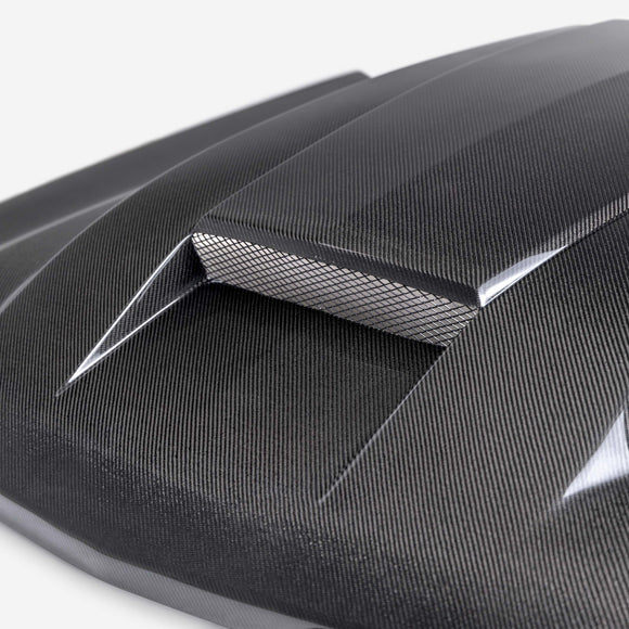 Type-CP carbon fiber hood for 2020-2024 Chevrolet Silverado 1500