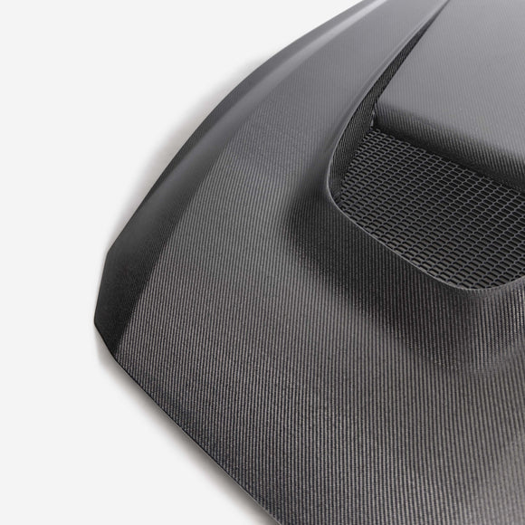Type-GTD carbon fiber hood for 2024 Ford Mustang