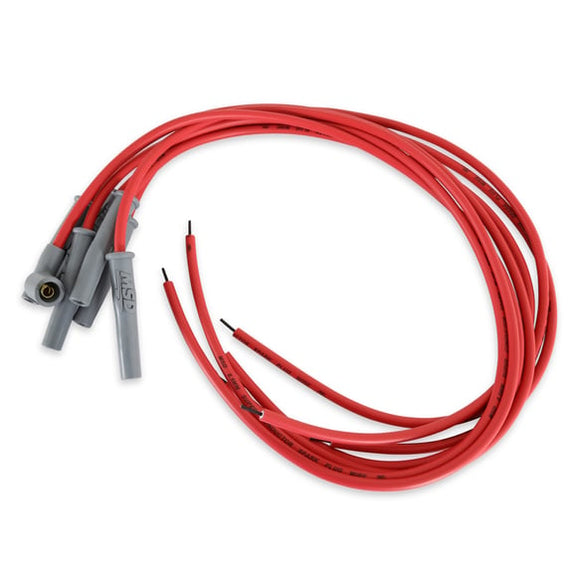 MSD Wire Set. Super Conductor. Multi-Angle Plug. Socket/HEI