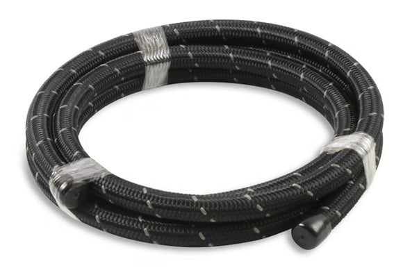 Mr. Gasket Black Nylon Braided Hose 6 AN - 6 Feet