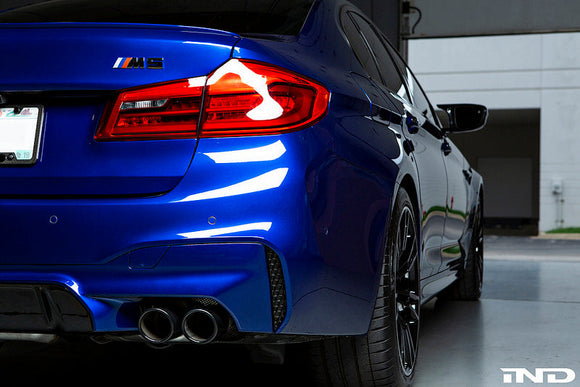 BMW F90 M5 Exhaust Tip Set - Black Chrome