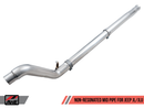 AWE Non-Resonated Mid Pipe for Jeep JL/JLU 2.0T-1