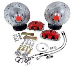BAER BRAKES 13 CLASSIC SERIES BRAKE KIT. FRONT Fits 1963-87 Chevrolet/GMC 2WD Trucks & SUV's w/CPP 2.5" Drop Nodular Iron Spindle (5 Lug, 5x5BC)