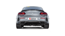 Akrapovic 16-17 AMG C63 Coupe Evolution Line Cat Back (Titanium) w/ Carbon Tips and Link Pipe-4