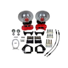 BAER BRAKES 11" SS4 INTG HUB BRAKE KIT FRT GB Fits 1964-72 GM A-Body, 67-69 F-Body & 64-74 X-Body Cars w/OE Spindles (Also fits DSE, Heidt's, Fatman, Ridetech & L&H Drop Spindles)