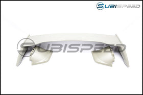 OLM S Style Paint Matched Spoiler - 2015 WRX 2015 STI-Crystal White Pearl (K1X)