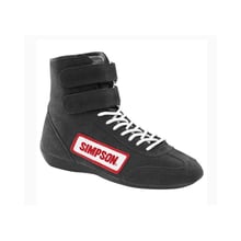 HIGH TOP SHOE SIZE 8 BLACK