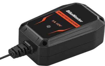 BikeMaster 1 Amp Smart Charger Mini Battery Maintainer - 12V