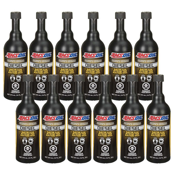 AMSOIL Diesel Injector Clean Fuel Additive Case of 12
