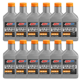 AMSOIL 5W-40 Heavy-Duty 100% Synthetic Diesel Oil Case of 12