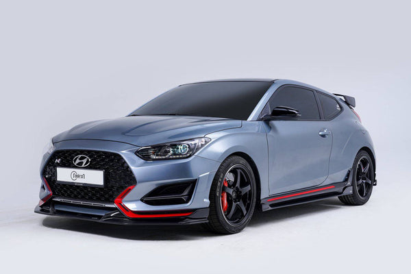 ADRO HYUNDAI VELOSTER N FRONT LIP V2 (B type) - 0