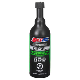 AMSOIL Diesel Injector Clean + Cetane Boost Fuel Additive 473 ml Bottle