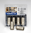 Advan Lug Nut 17H 12x1.25 Champagne Gold (Laser Letters) (4 Pcs)-1